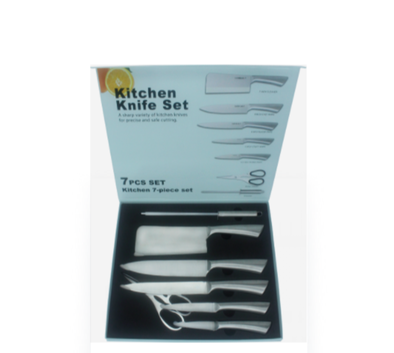 طقم سكاكين مطبخ HS4004 مكون من 7 قطع