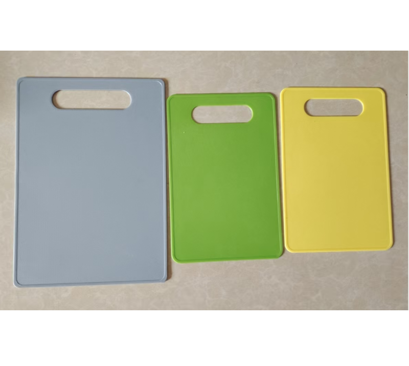 QJ4013  Cutting Boards for Kitchen - BPA-Free Chopping Board - Different Sizes & Non Slip Handles -