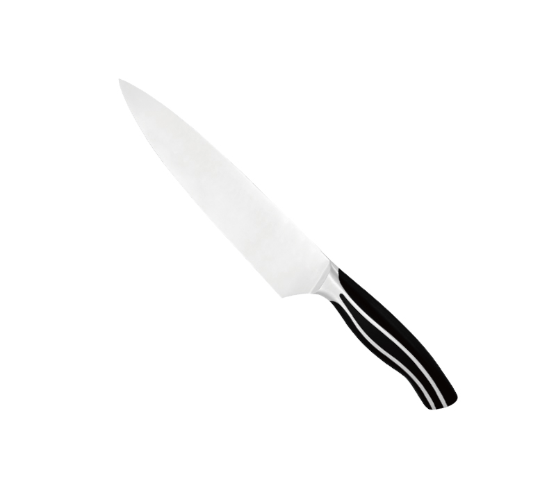 D-D003C 8PCS Ergonomic Handle High Carbon Stainless Steel Chef Knives for Home Kitchen