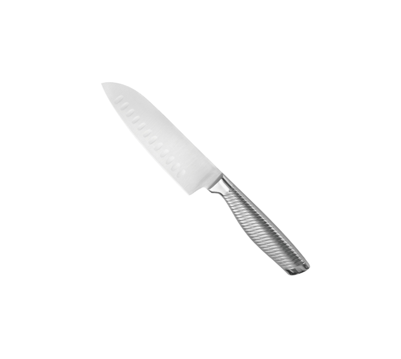 D-D009A 8PCS Dual Block Wood Knife Set with Built-in Sharpener
